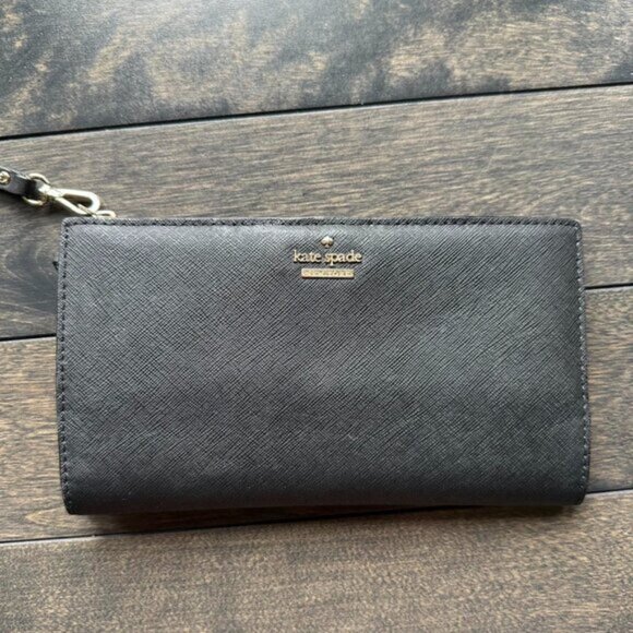 Kate Spade Leather Wristlet Wallet - Picture 2 of 4